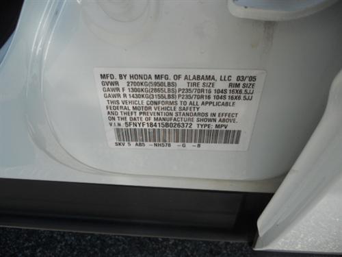 Honda Pilot 2005 photo 2