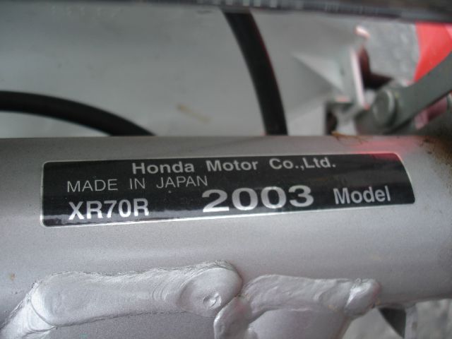 Honda XR 70 2003 photo 6