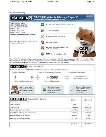 Hyundai Elantra 1995 photo 1