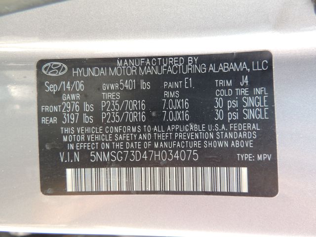 Hyundai Santa Fe 2007 photo 3