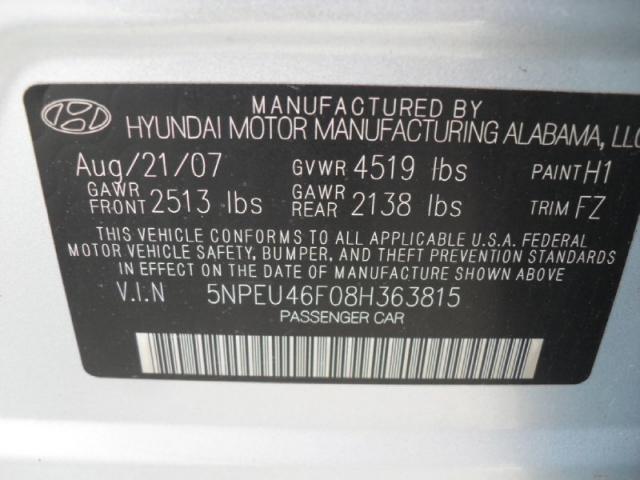 Hyundai Sonata 2008 photo 5