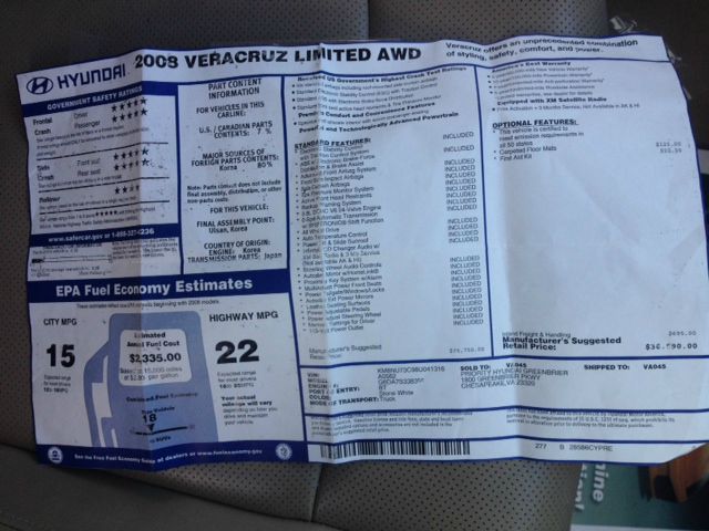 Hyundai Veracruz 2008 photo 2