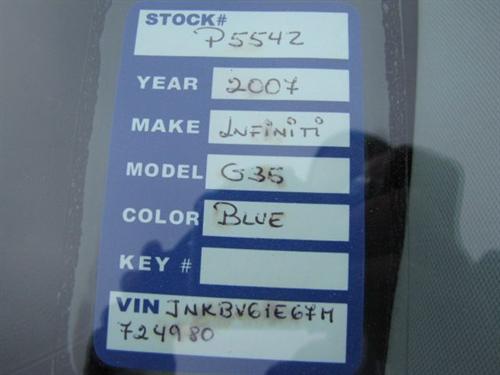 Infiniti G35 2007 photo 5