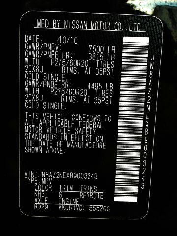 Infiniti QX56 2011 photo 3