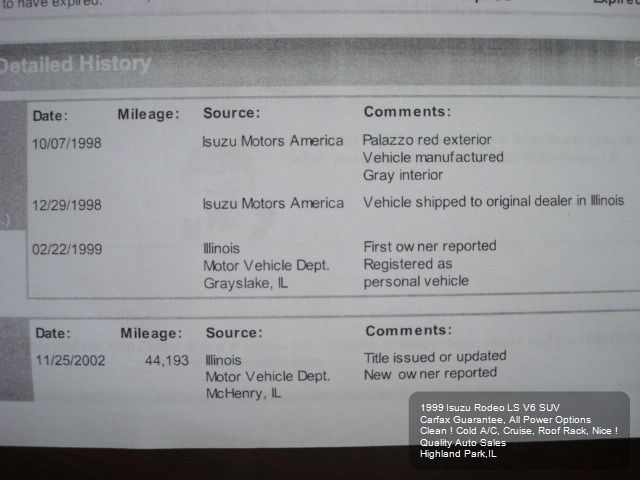 Isuzu Rodeo 1999 photo 28