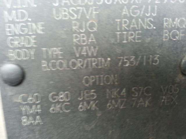 Isuzu Trooper II 1999 photo 1