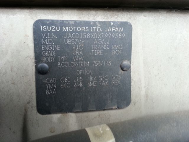 Isuzu Trooper II 1999 photo 2