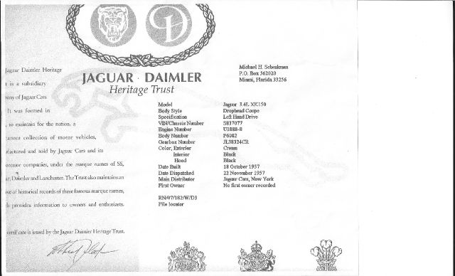 JAGUAR XK 1957 photo 12