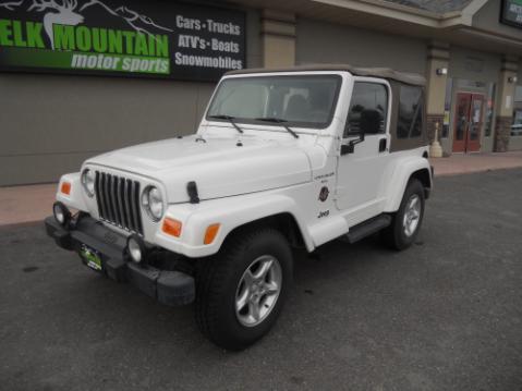 Jeep Wrangler 2001 photo 1