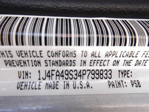 Jeep Wrangler 2004 photo 1