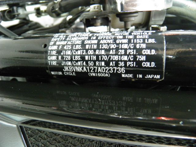 Kawasaki VULCAN 1600 CLASSIC 2007 photo 13