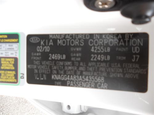 Kia Optima 2010 photo 4