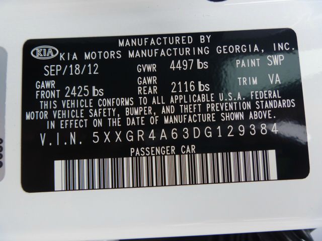 Kia Optima 2013 photo 9