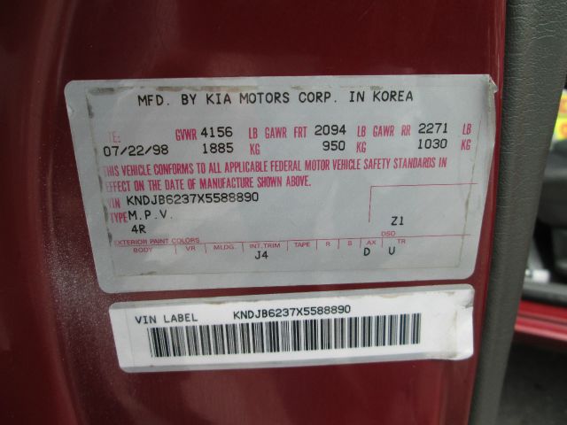 Kia Sportage 1999 photo 56