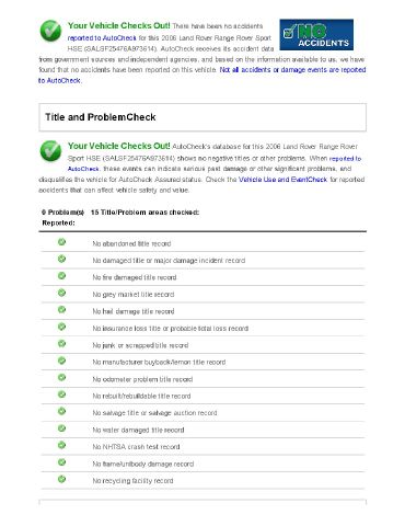 Land Rover Range Rover Sport 2006 photo 6