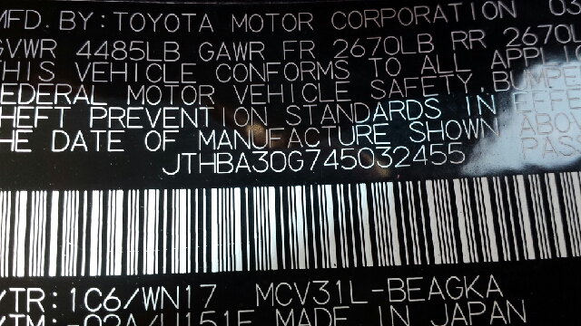 Lexus ES 330 2004 photo 1