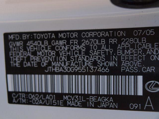 Lexus ES 330 Sport 4x4 Sedan