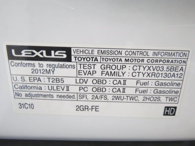 Lexus ES 350 2012 photo 7
