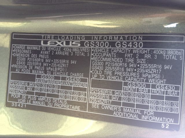 Lexus GS 300 2003 photo 13
