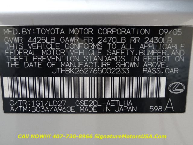Lexus IS 250 2006 photo 11