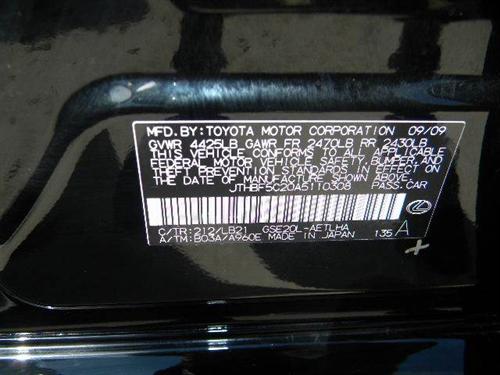 Lexus IS 250 2010 photo 1