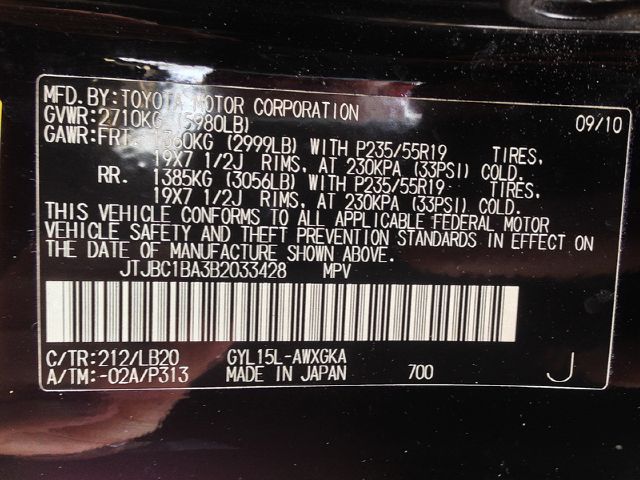 Lexus RX 450h 2011 photo 4