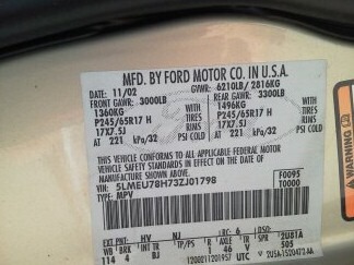 Lincoln Aviator 2003 photo 4