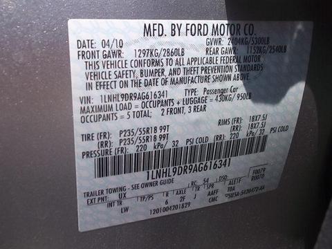 Lincoln MKS Base Other