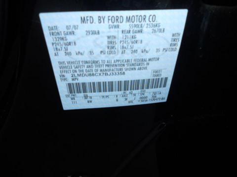 Lincoln MKX 2007 photo 1