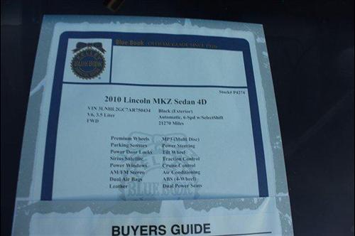 Lincoln MKZ 2010 photo 2