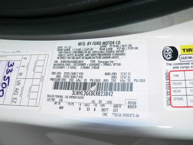 Lincoln MKZ 2012 photo 5