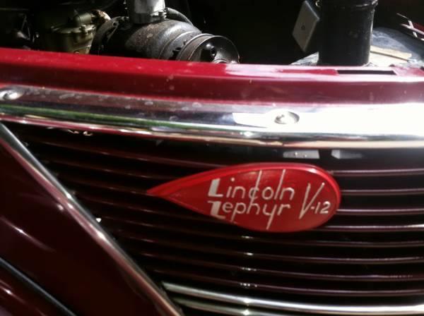 Lincoln Zepher 1937 photo 4