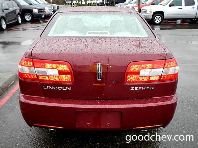 Lincoln ZEPHYR Coupe Sedan