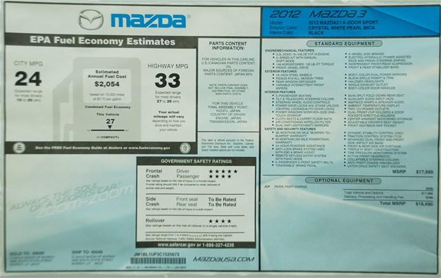 Mazda 3 2012 photo 5