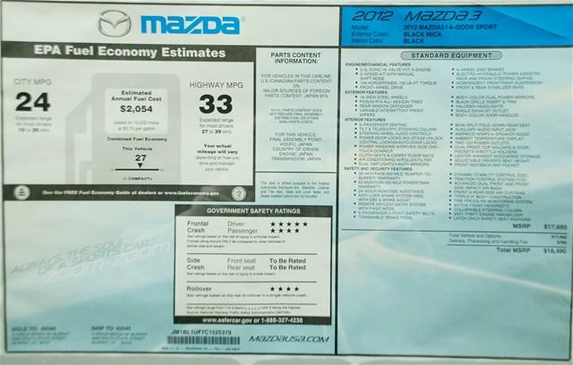 Mazda 3 2012 photo 5