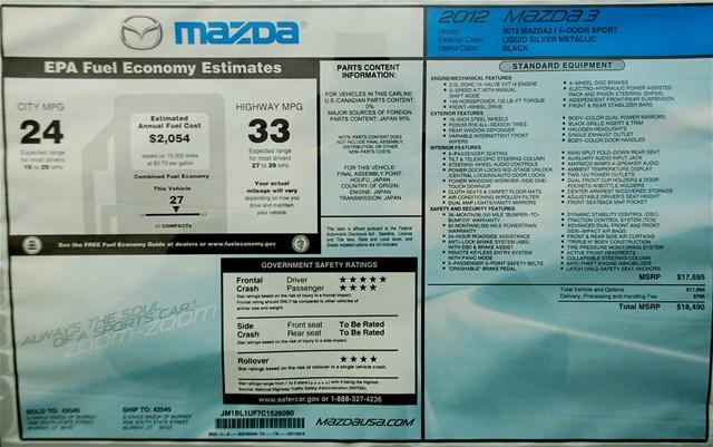 Mazda 3 2012 photo 5