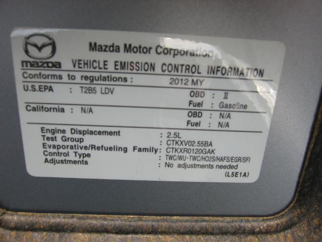 Mazda 5 2012 photo 1