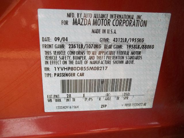 Mazda 6 2005 photo 4