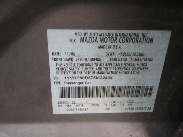 Mazda 6 2007 photo 3