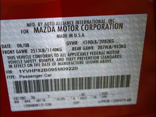 Mazda 6 2009 photo 4