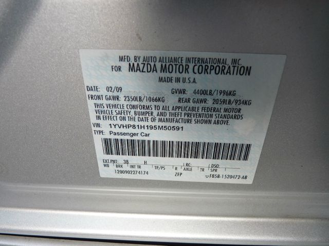 Mazda 6 2009 photo 10