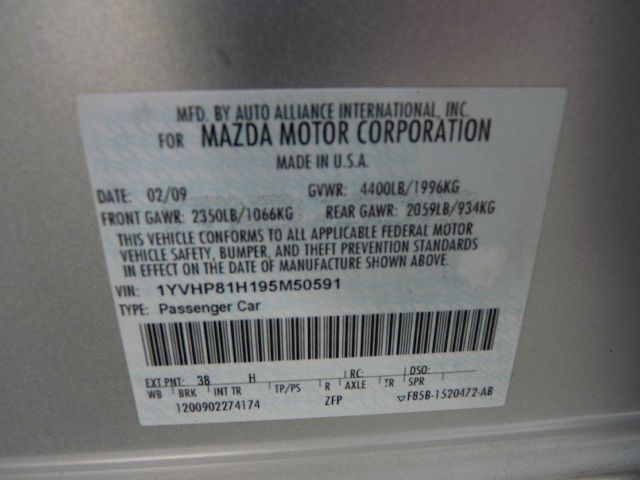 Mazda 6 2009 photo 15