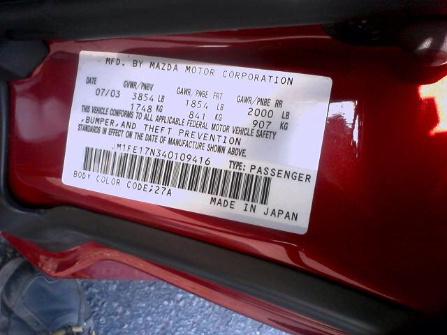 Mazda RX-8 2004 photo 1