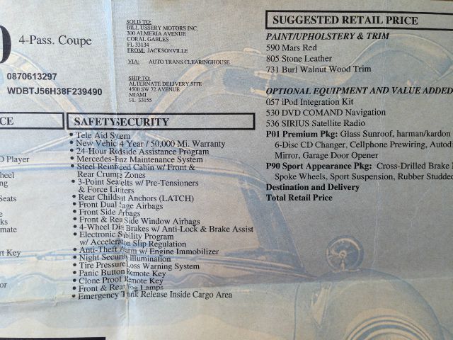 Mercedes-Benz CLK-Class 2008 photo 4