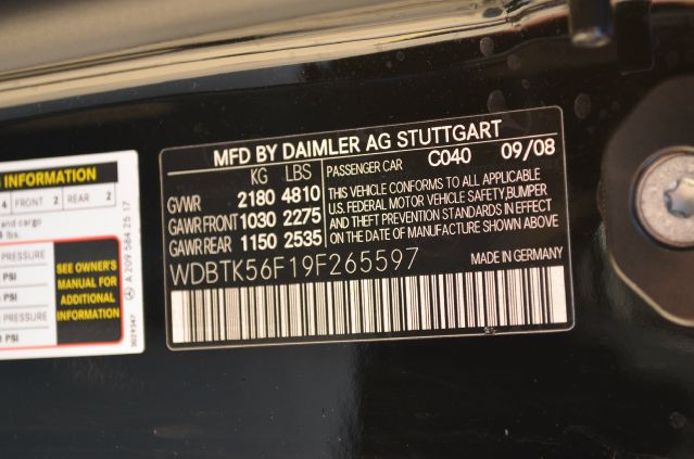 Mercedes-Benz CLK-Class 2009 photo 27