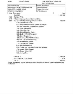 Mercedes-Benz CLK Class 2009 photo 2