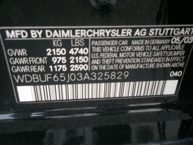 Mercedes-Benz E-Class 2003 photo 13