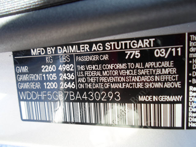 Mercedes-Benz E-Class 2011 photo 2