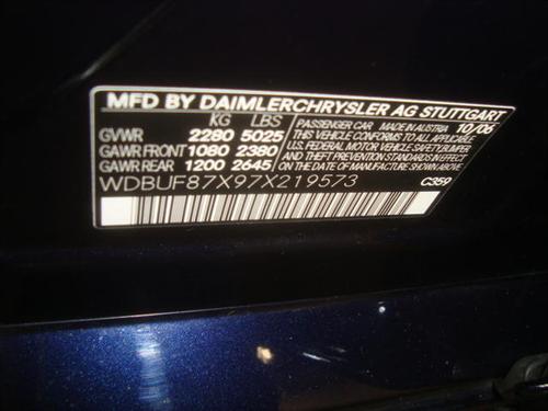 Mercedes-Benz E Class 2007 photo 3