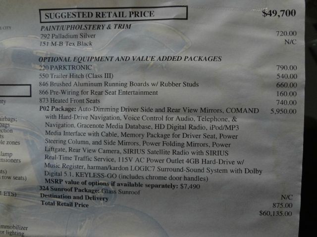 Mercedes-Benz M-Class 2010 photo 20